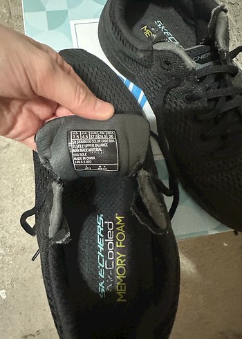 Skechers Siyah Bağcıklı Kadın Spor Ayakkabı