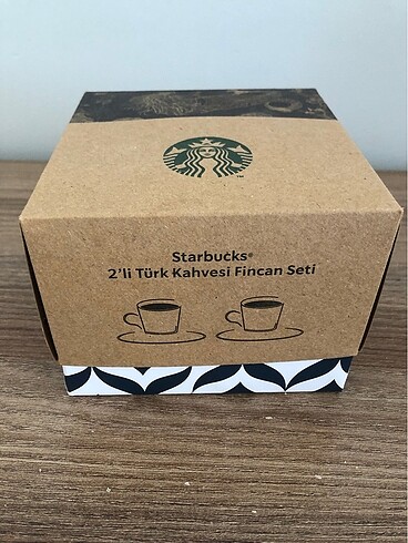 Starbucks 2li türk kahvesi fincanı
