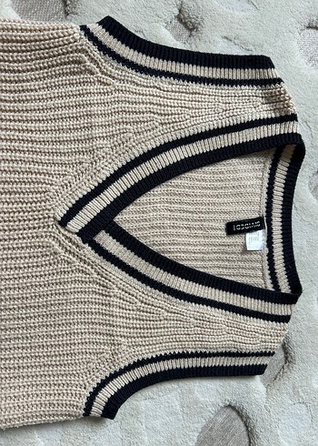 diğer Beden h&m V Yaka Örgü Kadın Süveter