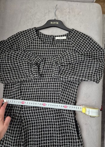 Batik marka Ekose Desenli Kadın Elbise - Görsel 5