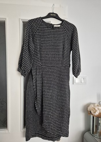 Batik marka Ekose Desenli Kadın Elbise - Görsel 2