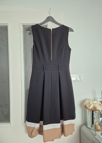 Koton Modern Klasik Siyah Midi Elbise - Görsel 2