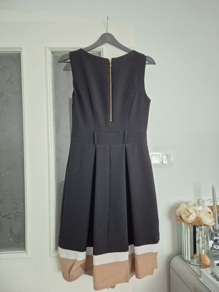 Koton Modern Klasik Siyah Midi Elbise - Görsel 2