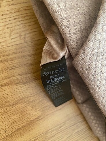  Beden camel Renk Accessorize Clutch Çanta