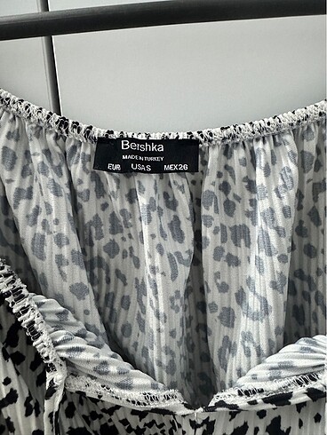 s Beden Bershka leopar desenli