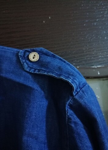 xl Beden mavi Renk Kot elbise