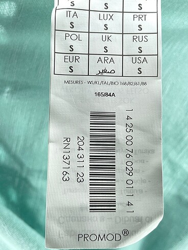 s Beden yeşil Renk Promod Bluz %70 İndirimli.