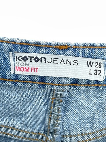 26 Beden mavi Renk Koton Jean / Kot %70 İndirimli.