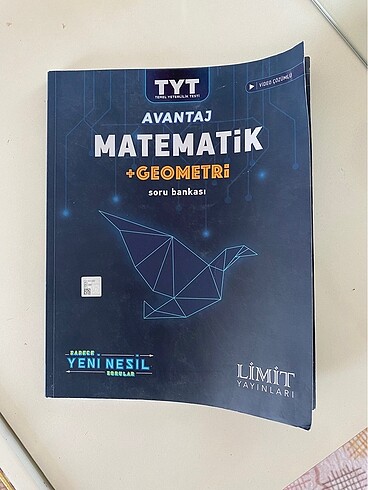 Limit yayınları Tyt Matematik+Geometri soru bankası