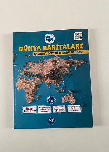 Dünya Haritaları Çalışma Defteri & Soru Bankası
