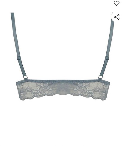 Defacto Mavi dantel bralet
