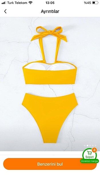 m Beden turuncu Renk Bikini takım????