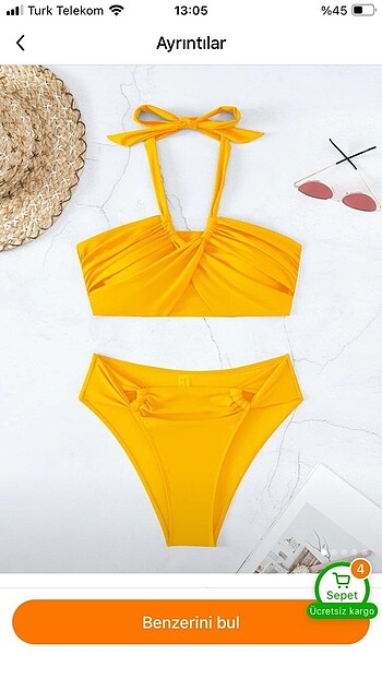 m Beden Bikini takım????
