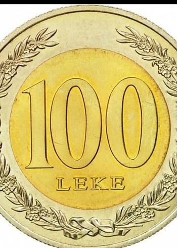 Altın Renkli 100 Leke Vintage Rozet