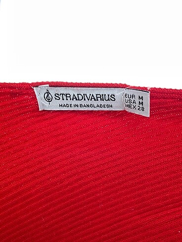 m Beden kırmızı Renk Stradivarius Askılı %70 İndirimli.