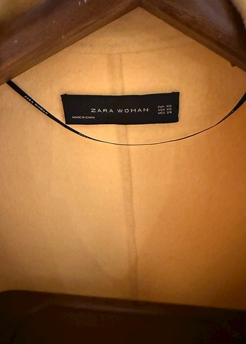 Bej Midi Yun Kadın Klasik Kesim Kaban - Görsel 3