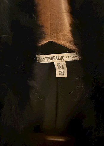 Siyah Kürk Detaylı Kadın Midi Mont - Görsel 2