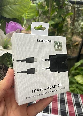 Samsung 25 W Hızlı şarj seti