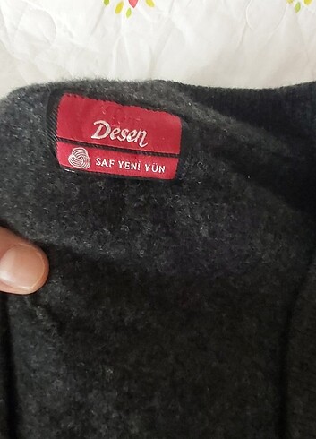 Yün hırka gri