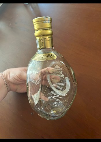 Dekoratif boş şişe Dimple Golden Selection Blended Scotch - Görsel 5