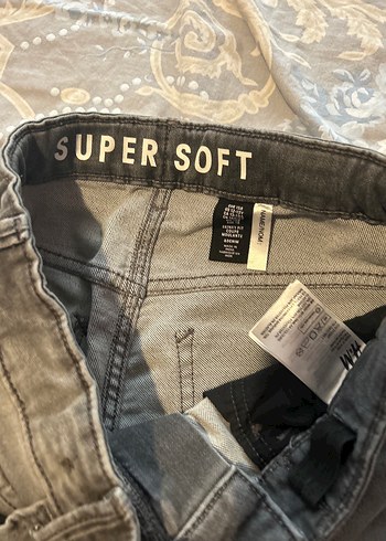 Gri Erkek Denim Günlük Kot Pantolon - Görsel 3