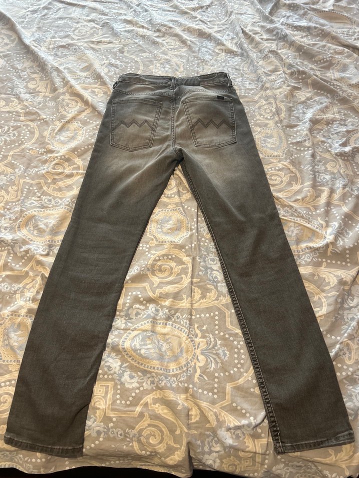 Gri Erkek Denim Günlük Kot Pantolon - Görsel 5