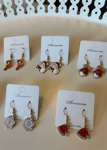 Yeniyıl Yılbaşı Küpe - Görsel 3