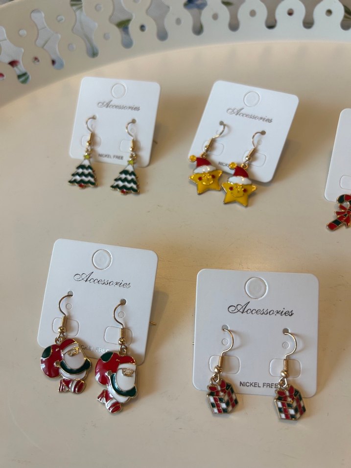 Yeniyıl Yılbaşı Küpe - Görsel 2