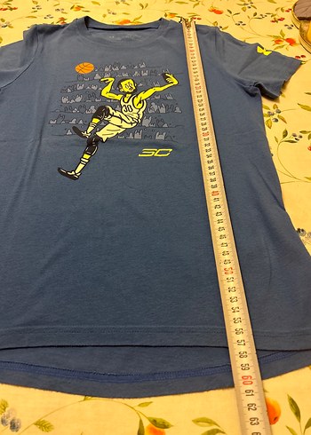 Mavi Basketbol Baskılı Erkek Çocuk Tişört - Görsel 5