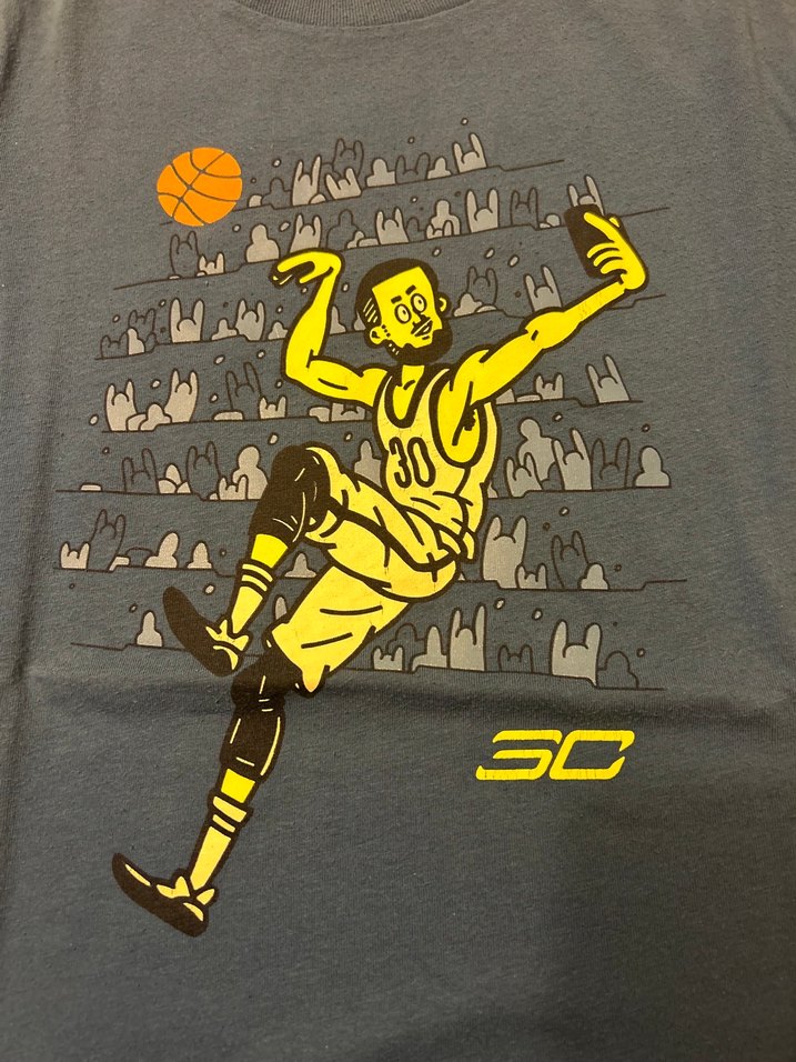 Mavi Basketbol Baskılı Erkek Çocuk Tişört - Görsel 2