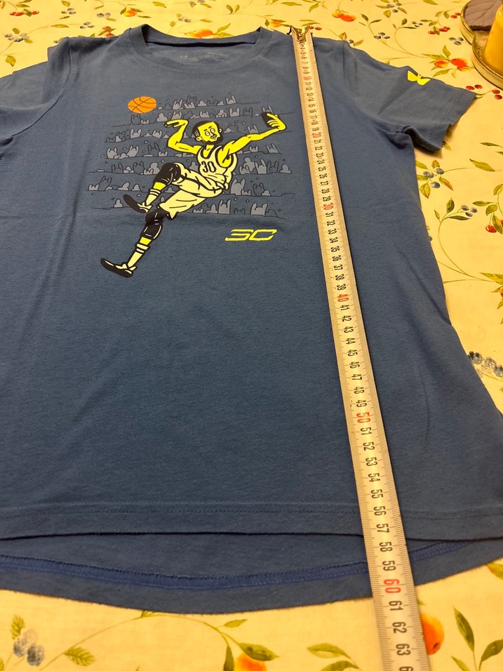 Mavi Basketbol Baskılı Erkek Çocuk Tişört - Görsel 5