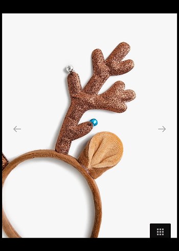 Kahverengi Geyik Boynuzu Taç - Görsel 2