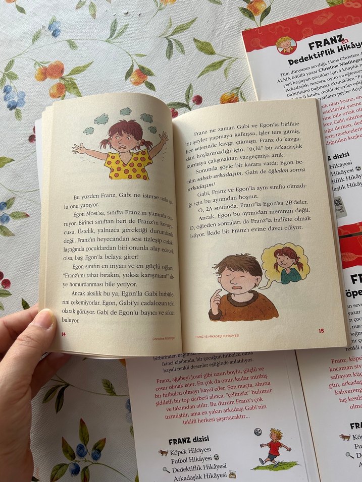 Christine Nöstlinger - FRANZ Hikaye Seti - Görsel 3