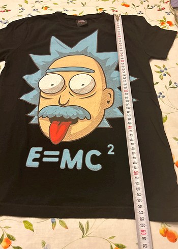 Siyah Baskılı Pamuklu Erkek Tişört - Görsel 4