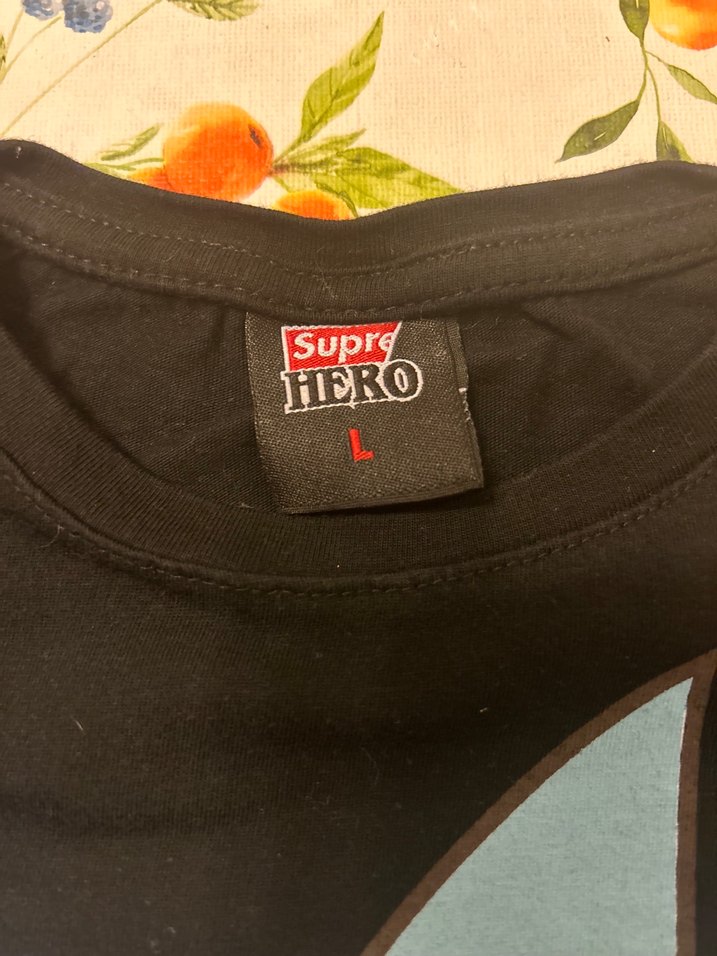 Siyah Baskılı Pamuklu Erkek Tişört - Görsel 3