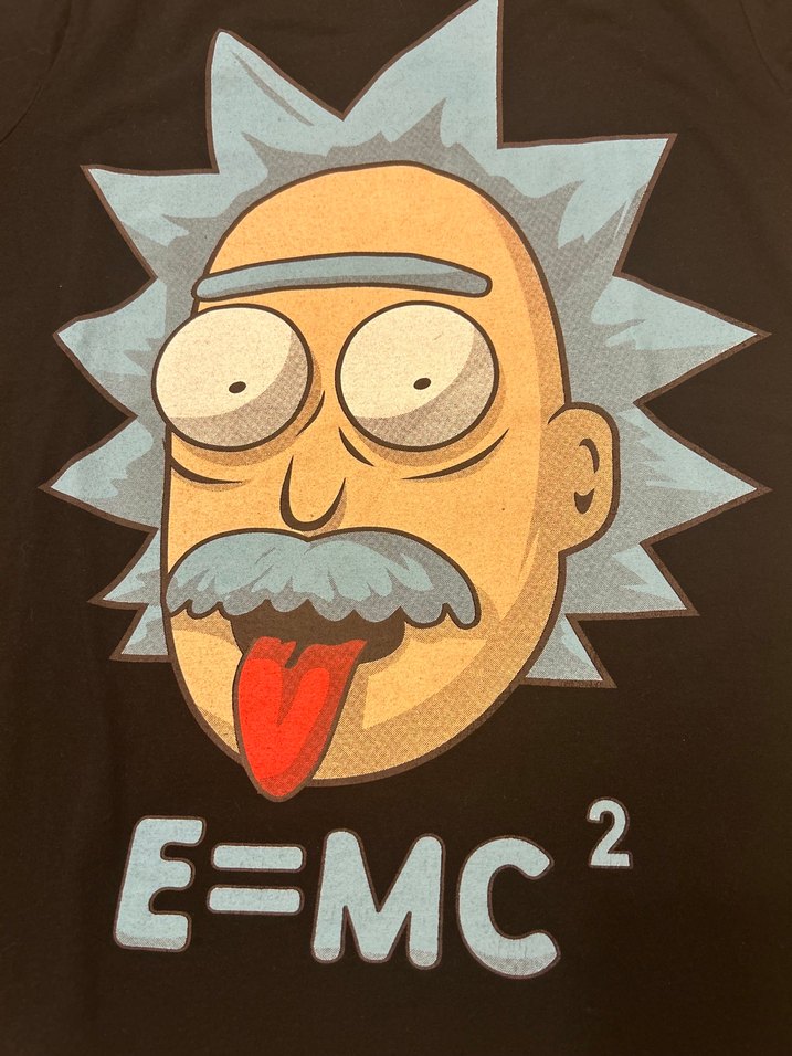 Siyah Baskılı Pamuklu Erkek Tişört - Görsel 2