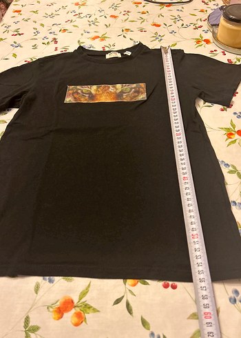 Siyah Baskılı Erkek Çocuk Tişörtü - Görsel 3