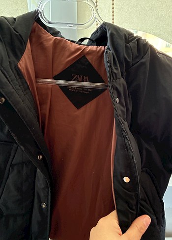 Zara Siyah Düğmeli Erkek Çocuk Ceket
