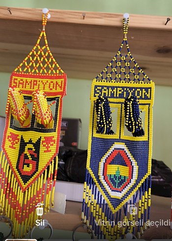 Boncuk İşlemeli Geleneksel SAMPITON Süslemeler