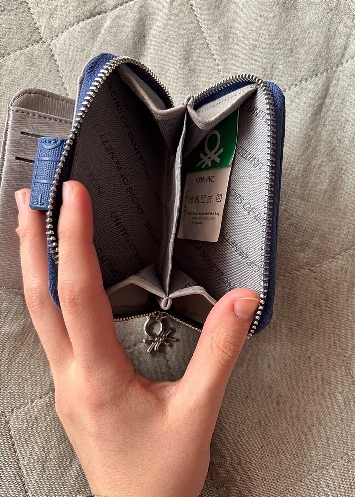 Benetton cüzdan - Görsel 4