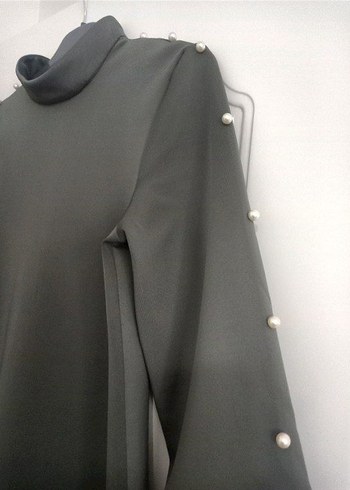 xl Beden Uzun Kollu Gotik Yüksek Yakalı Tunik