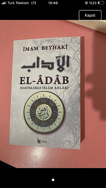 El adab ve ebu Hanife namaz