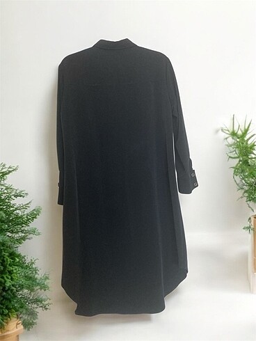 Zara Setrms Siyah Uzun Tunik