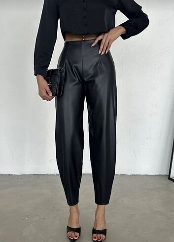 DERİ PANTOLON - Görsel 4