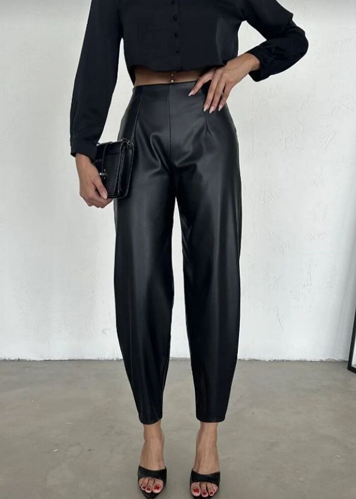 DERİ PANTOLON - Görsel 4