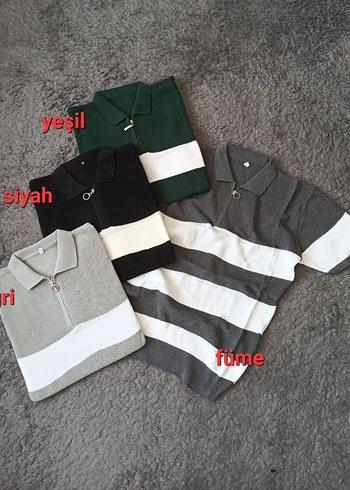 Erkek Kısa Kollu Polo Tişört - Görsel 3