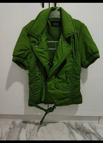 LK& JNS YEŞİL RENK COOL ŞİŞME MONT