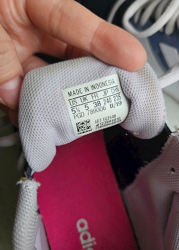 Adidas Kadın Lacivert Bağcıklı Spor Ayakkabı - Görsel 5