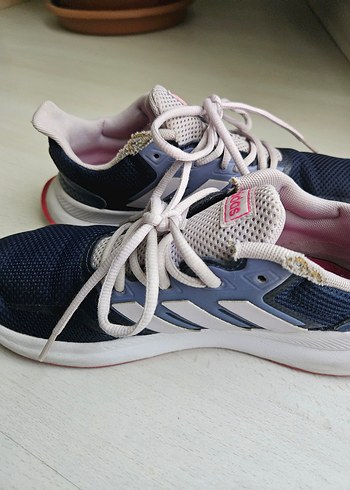 Adidas Kadın Lacivert Bağcıklı Spor Ayakkabı - Görsel 3