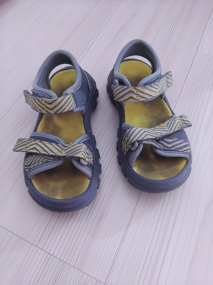 Mavi Tokalı Erkek Çocuk Sandalet - Görsel 2